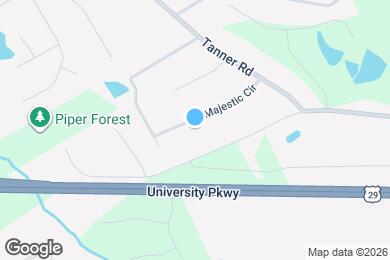 Map image of the property - 2619 Majestic Cir