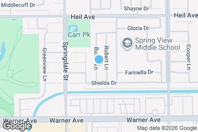 Map image of the property - 16732 Busby Ln