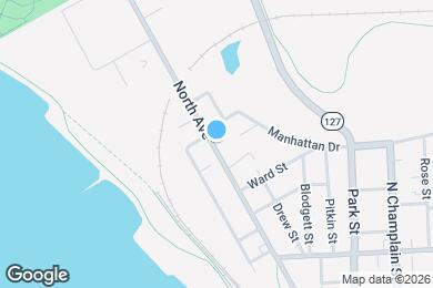 Map image of the property - 220 North Ave