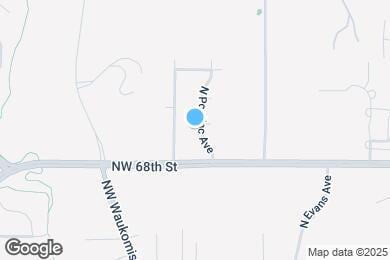 Map image of the property - 6822 N Pontiac Ave