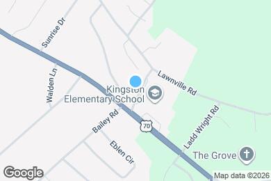 Map image of the property - 317 Bailey Rd