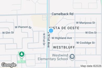 Map image of the property - 9031 W Elm St