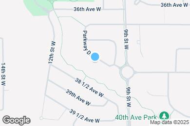 Map image of the property - 1058 Parkway Dr