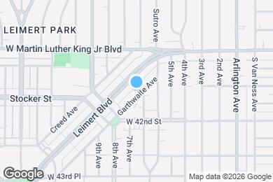 Map image of the property - 4147 1/4 Garthwaite Ave