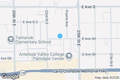 Map image of the property - 2260 E Avenue Q4