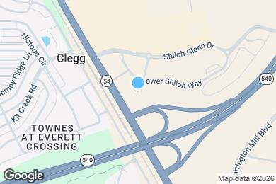 Map image of the property - Waterwalk Raleigh - RTP