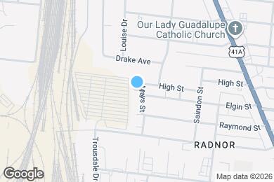 Map image of the property - 3309 Mays St