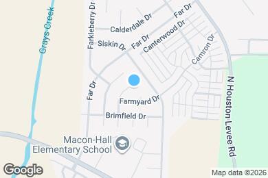 Map image of the property - 1486 McAllen Cove