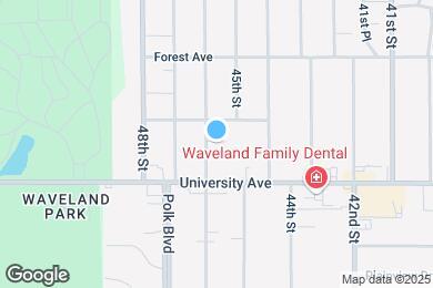 Map image of the property - 1233 46th St