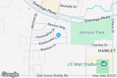 Map image of the property - 2012 Alanbrooke Dr