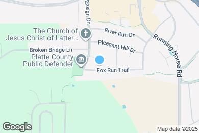 Map image of the property - 1113 Fox Run Trail