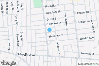 Map image of the property - 112 Pomona Ave
