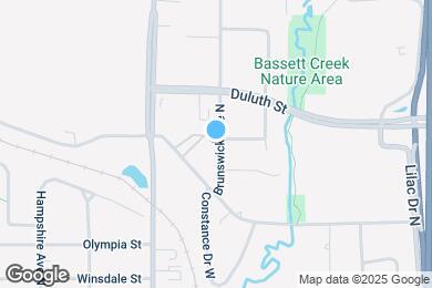 Map image of the property - 1801 Brunswick Ave N