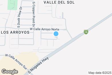 Map image of the property - 364 W Dawn Blossom Dr