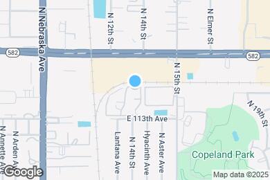 Map image of the property - 1256 E 113th Ave