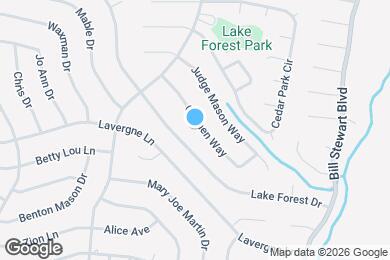 Map image of the property - 818 Carmen Way
