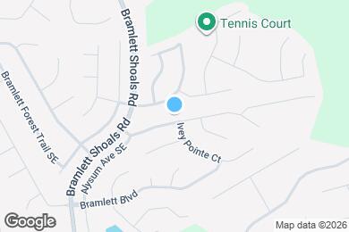 Map image of the property - 1304 Ivey Pointe Dr SE