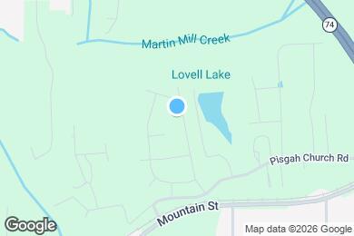 Map image of the property - 1003 Riverbank Dr