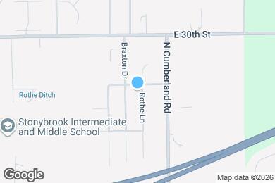 Map image of the property - 2814 Rothe Ln