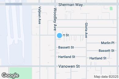 Map image of the property - 6928 Woodley Ave