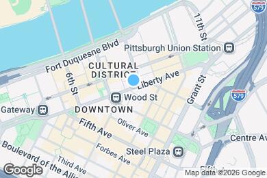 Map image of the property - 824 Liberty Ave