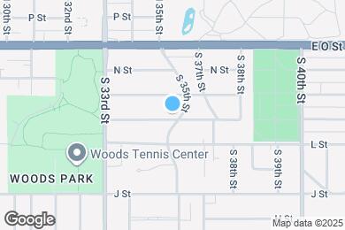 Map image of the property - 3480 Woods Ave