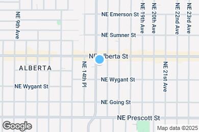 Map image of the property - 4914 NE 15th Ave