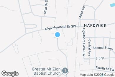 Map image of the property - 107 Harrisburg Rd SW