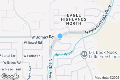 Map image of the property - 6614 W Rowel Rd