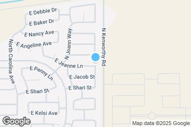 Map image of the property - 1788 E Jeanne Ln
