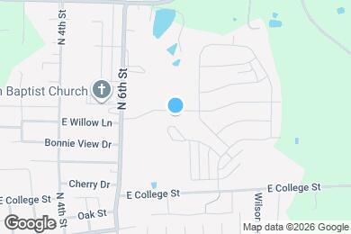 Map image of the property - 809 Princeton Hts Blvd