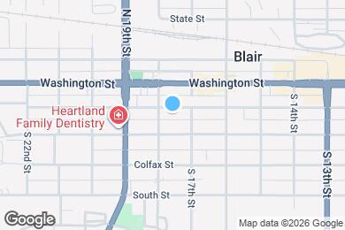 Map image of the property - 1743 Lincoln St