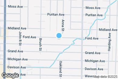 Map image of the property - 822 Ford Ave