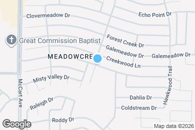 Map image of the property - 2740 Ctr Crk Ln