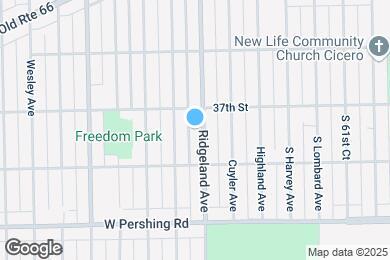 Map image of the property - 3720 Ridgeland Ave