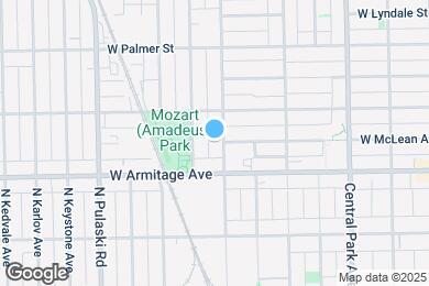 Map image of the property - 2028 N Hamlin Ave