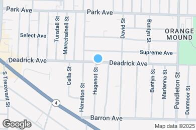 Map image of the property - 1490 Hugenot St