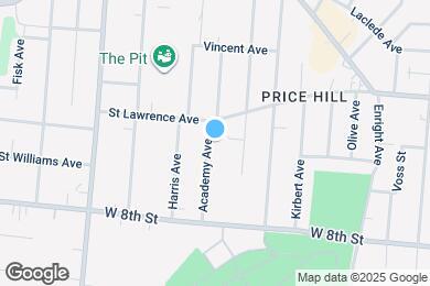 Map image of the property - 868 Academy Ave