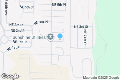 Map image of the property - 6909 NE 1st Pl