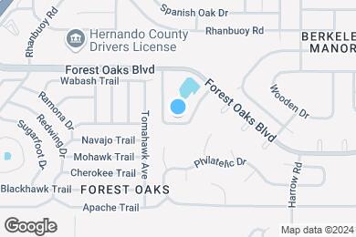 Map image of the property - Forest Oaks Villas 55+