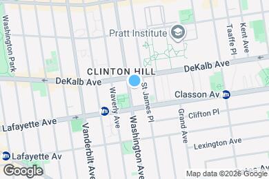 Map image of the property - 323 Washington Ave