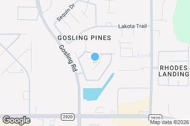 Map image of the property - 21423 Snow Goose Ct