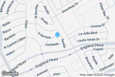 Map image of the property - 2811 S Serrano