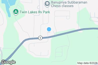 Map image of the property - 2872 Cross Creek Ct