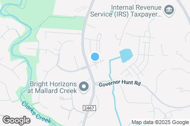 Map image of the property - Frazier at Mallard Creek