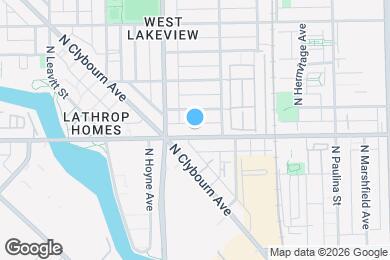 Map image of the property - 1940 W Diversey Pkwy
