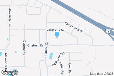 Map image of the property - 4596 Fontaine Pl