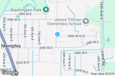 Map image of the property - 911 26th St Ct E