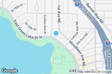 Map image of the property - 7440 E Green Lake Dr N
