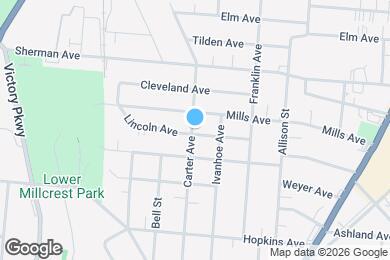 Map image of the property - 1800 Lincoln Ave